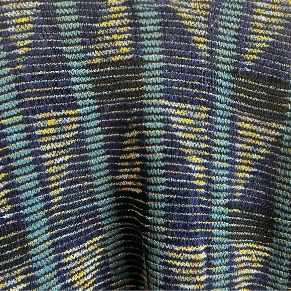 Pronto Uomo Vintage Acrylic Pullover Sweater Blue Men’s Size Large - Picture 6 of 7